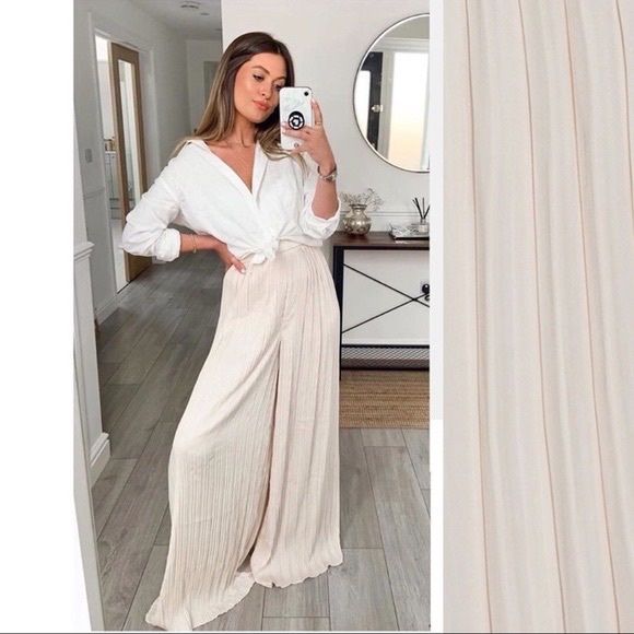 Zara Pants - Wide leg palazzo pants